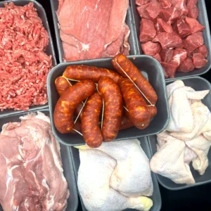 Pack de carne familiar con 7 kg de carne variada, ideal para toda la semana