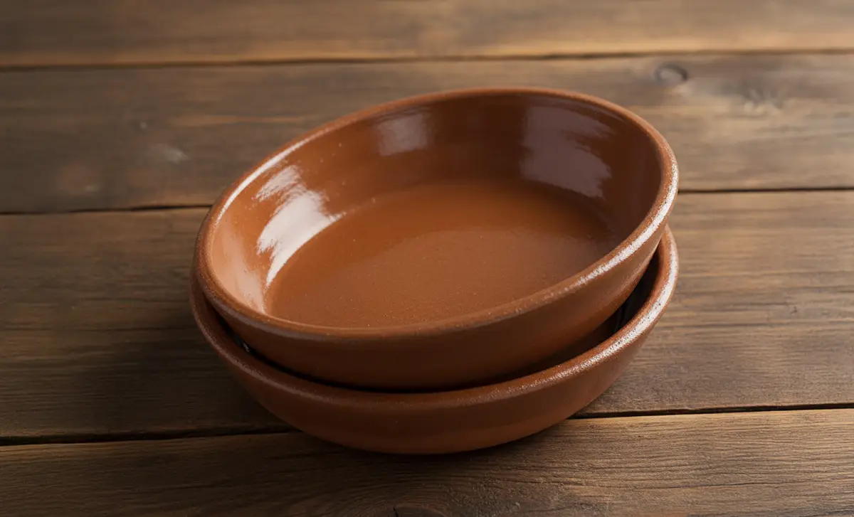 cazuela de barro para lechazo asado