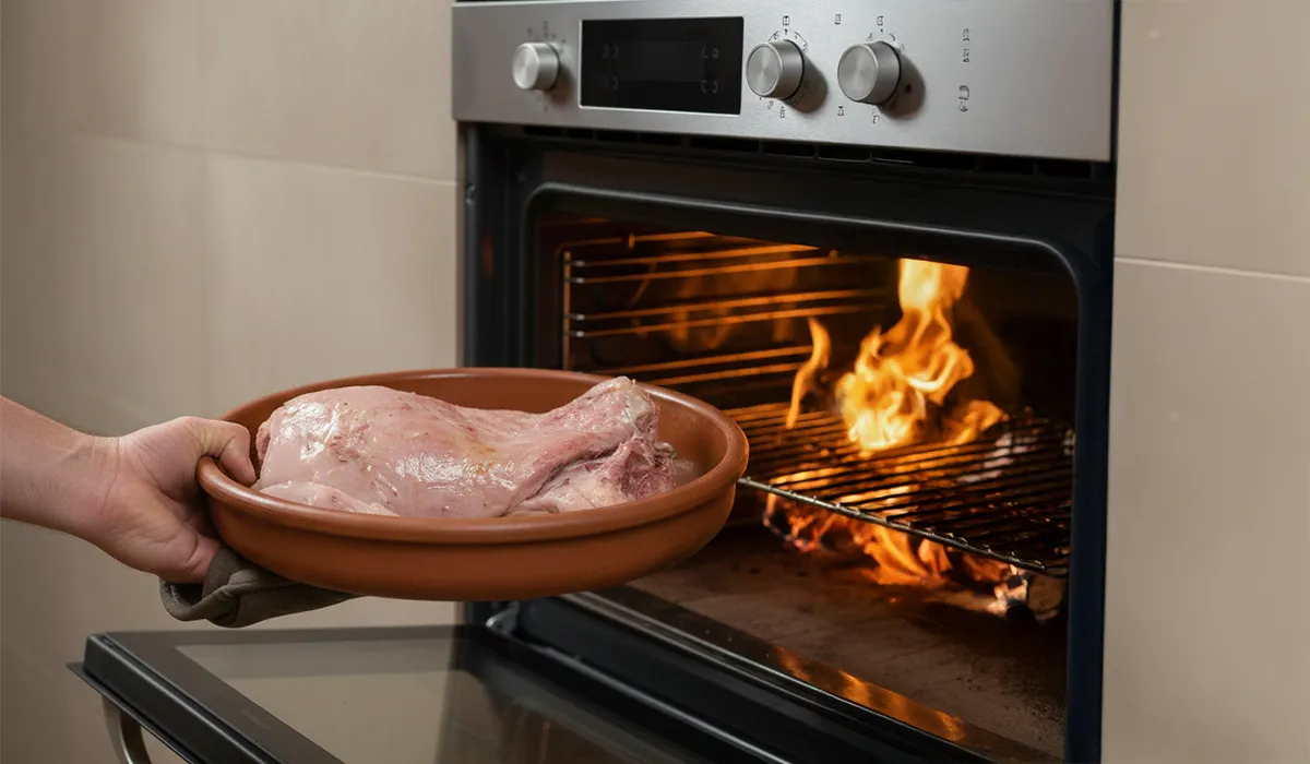 Receta de lechazo de Aranda de Duero en horno eléctrico