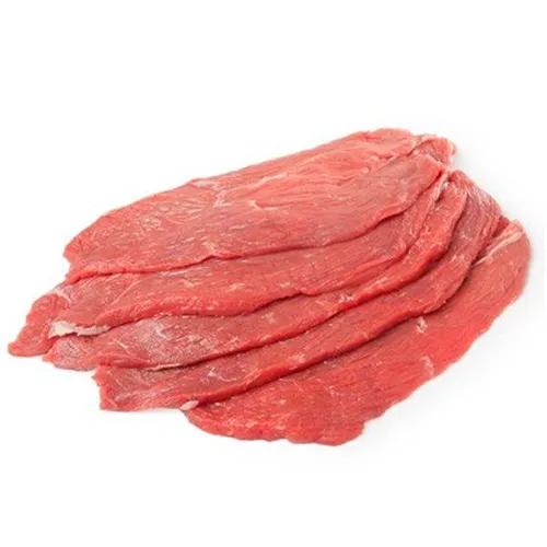Filetes frescos de ternera preparados en carnicería